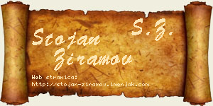 Stojan Ziramov vizit kartica